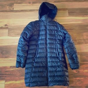 Womens EMS Long Down Coat/ Jacket